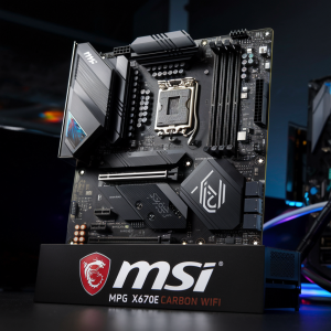 What’s a Good Motherboard for Gaming? 1 MSI MPG X670E Carbon WiFi
