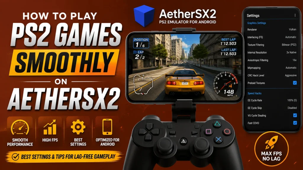 How to Play PS2 Games Smoothly on Aethersx2? 1 Play PS2 Games Smoothly on Aethersx2
