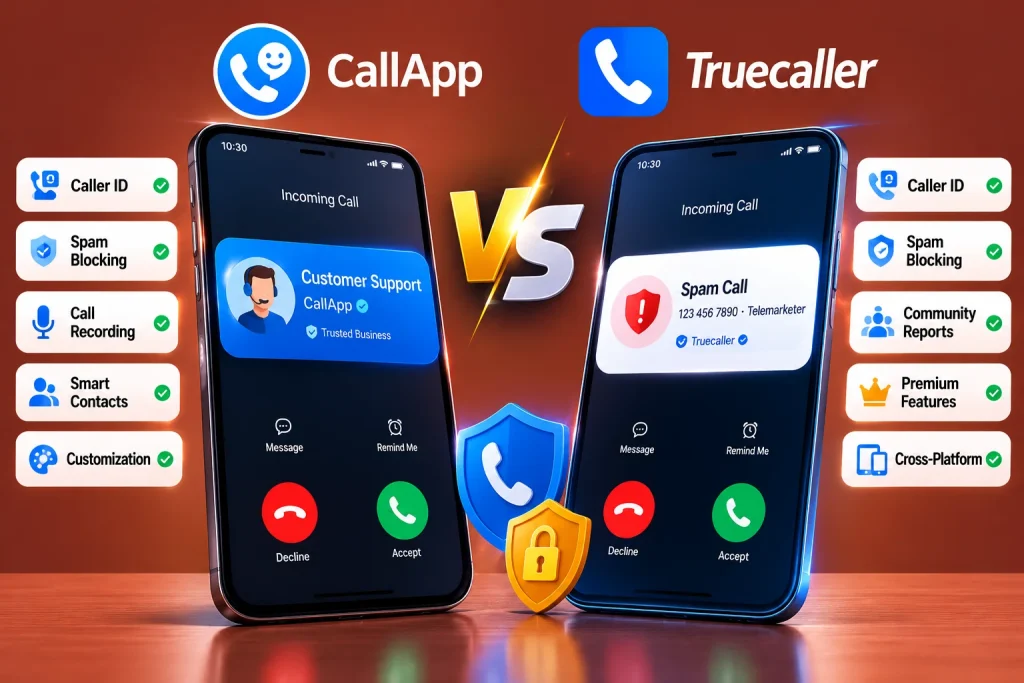CallApp vs Truecaller: Which Caller ID App Is Better 1 CallApp vs Truecaller
