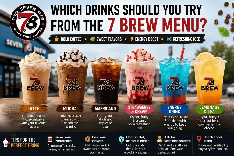 Which Drinks Should You Try From the 7 Brew Menu? 5 7 Brew menu