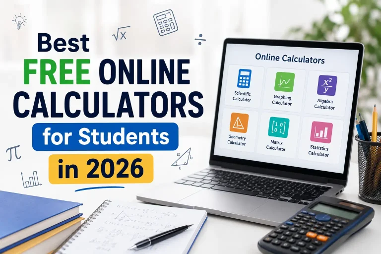 Best Free Online Calculators for Students in 2026 4 Best Free Online Calculators for Students