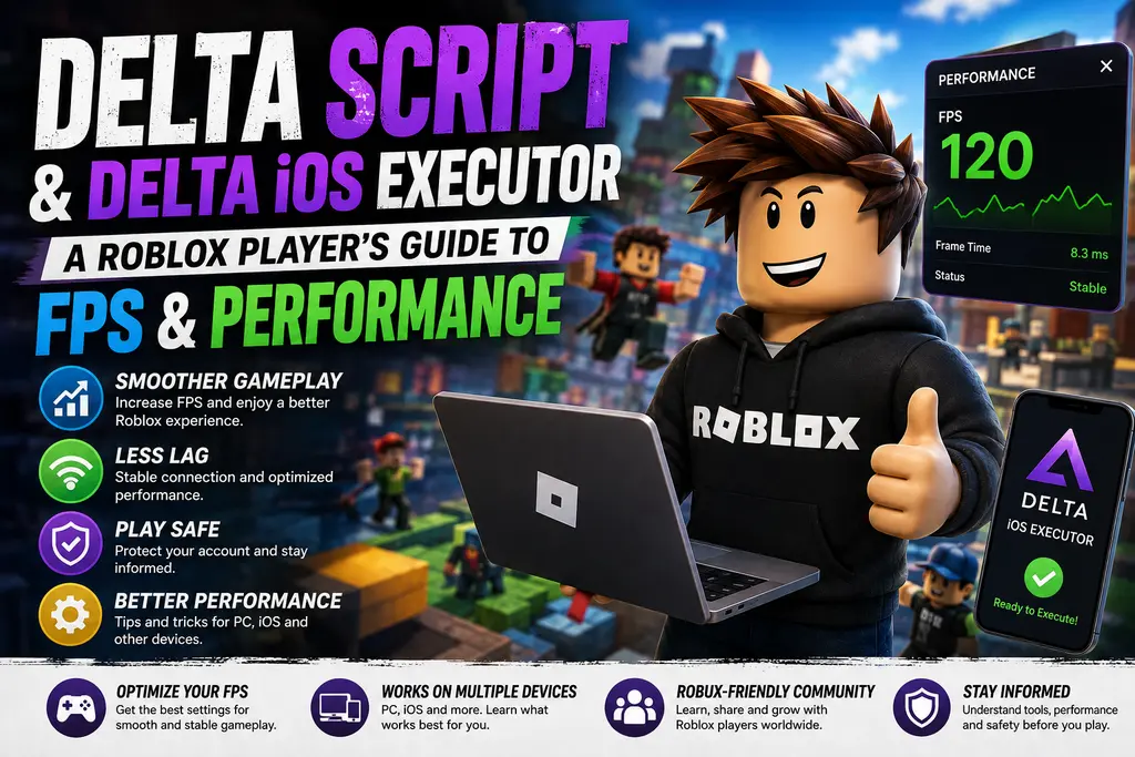 Delta Script and Delta iOS Executor A Roblox Player's Guide to FPS and Performance 1 Delta iOS