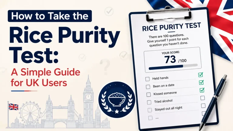 Rice Purity Test