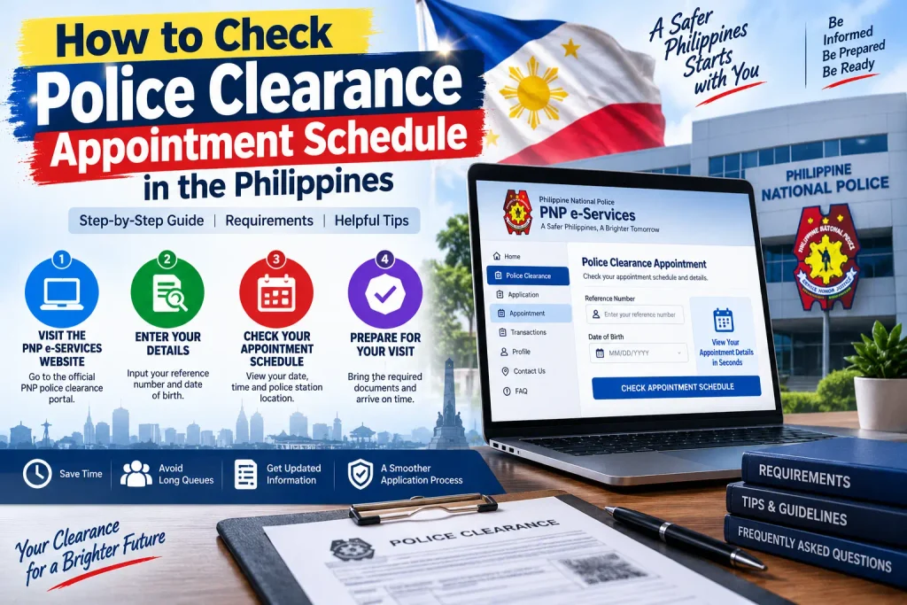 police clearance Appointment